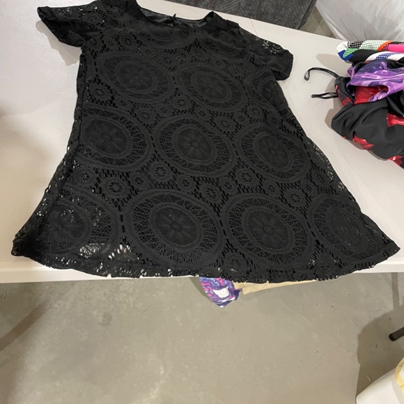 Black lace dress small - Picture 2 of 2